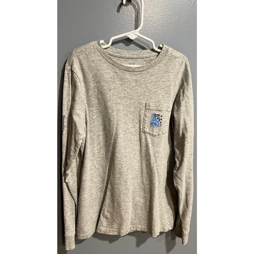 Vineyard Vines "Wicked Strong" Boys Boston Marathon Shirt